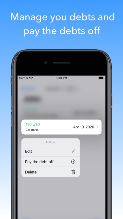 Debt Tracker - Debts screenshot-3