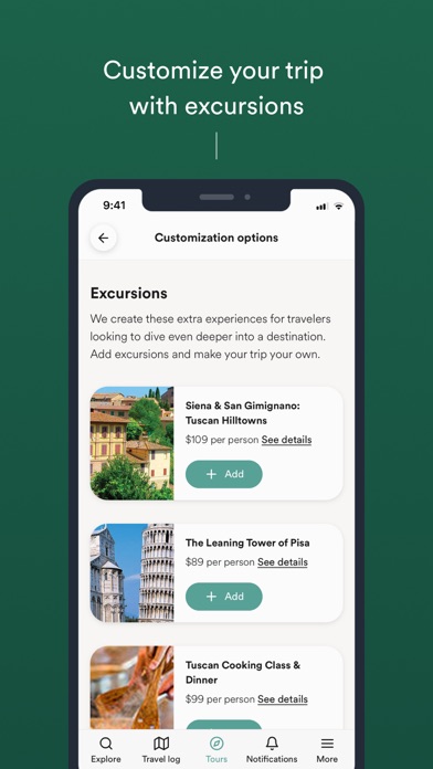 EF Go Ahead Tours Screenshot