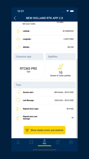 New Holland RTK PLUS screenshot 3