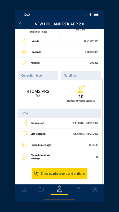 Screenshot #3 pour New Holland RTK PLUS