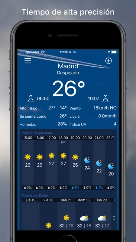 MWeather -Previsión del tiempo screenshot 1 of 6