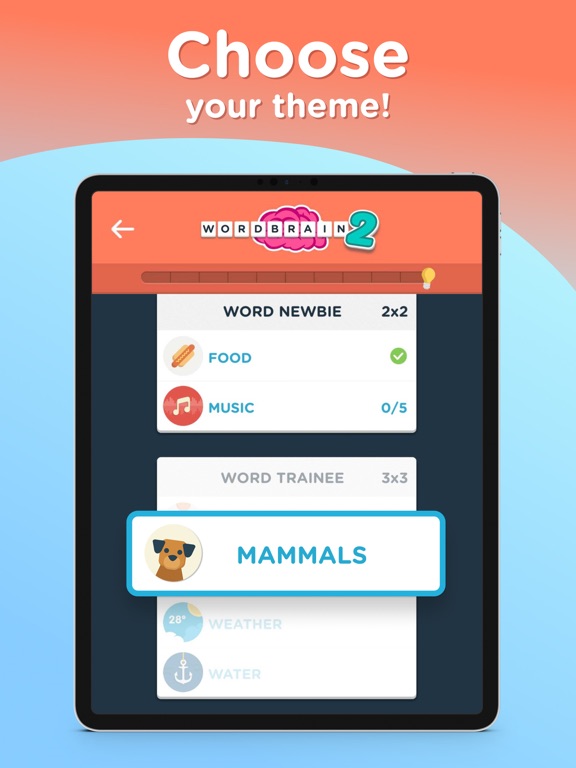 WordBrain 2: Fun word search! iPad screenshot 5 - Games app