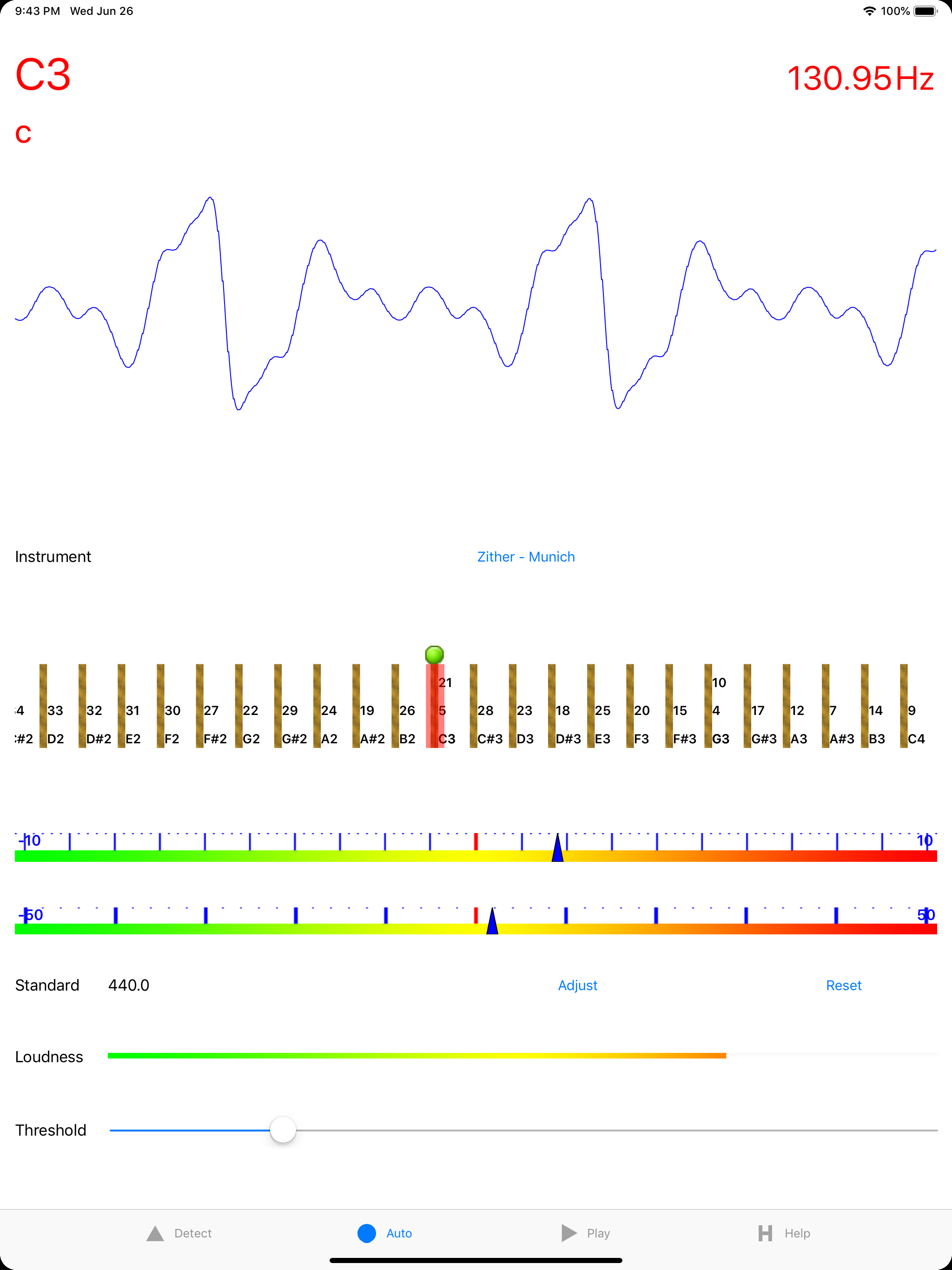 Zither Tuner