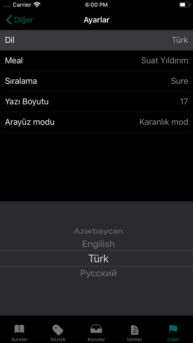 Kuran Fihristi iPhone screenshot 5 - Book app