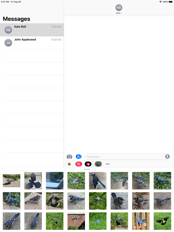 Screenshot #4 pour Blue Jay Stickers