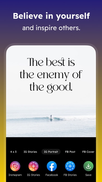 Inspire ~ Daily Quotes Screenshot