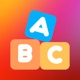 Funny Alphabet - Learn English app icon - Entertainment app for iPhone