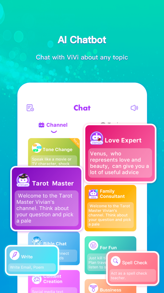 #4. ViVi Keyboard: Theme & Chatbot (iOS) 由: Metaverse Technology LTD