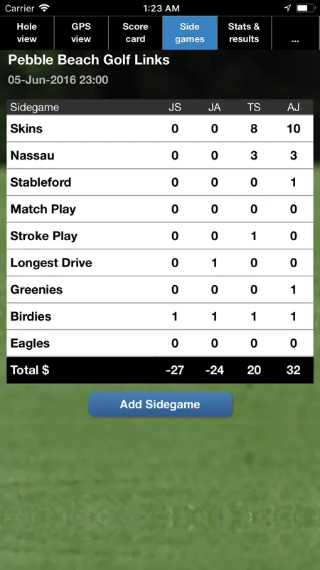 mScorecard - Golf Scorecard screenshot 4 of 4