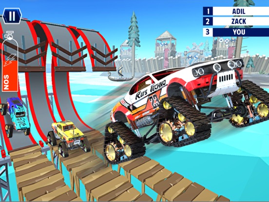 Hot Car Stunt - Drag Wheels 2 iPad screenshot 4 - Games app