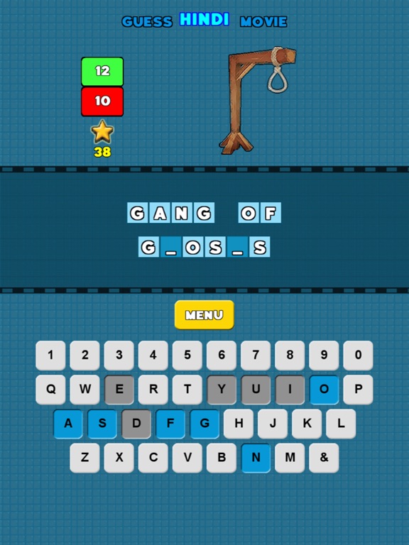 Screenshot #5 pour BOLLYWOOD HANGMAN