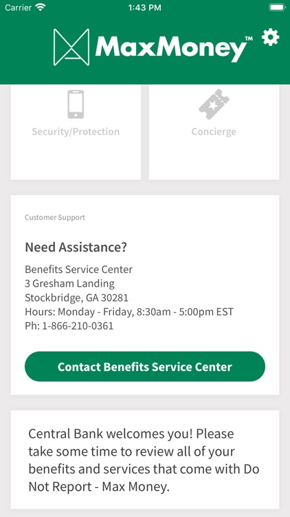 MaxMoney™  - Central Bank