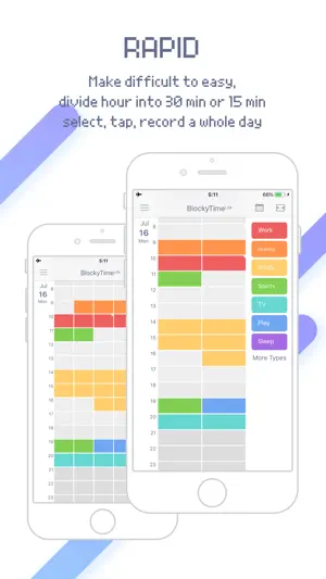 BlockyTime Lite - Time Tracker screenshot 2