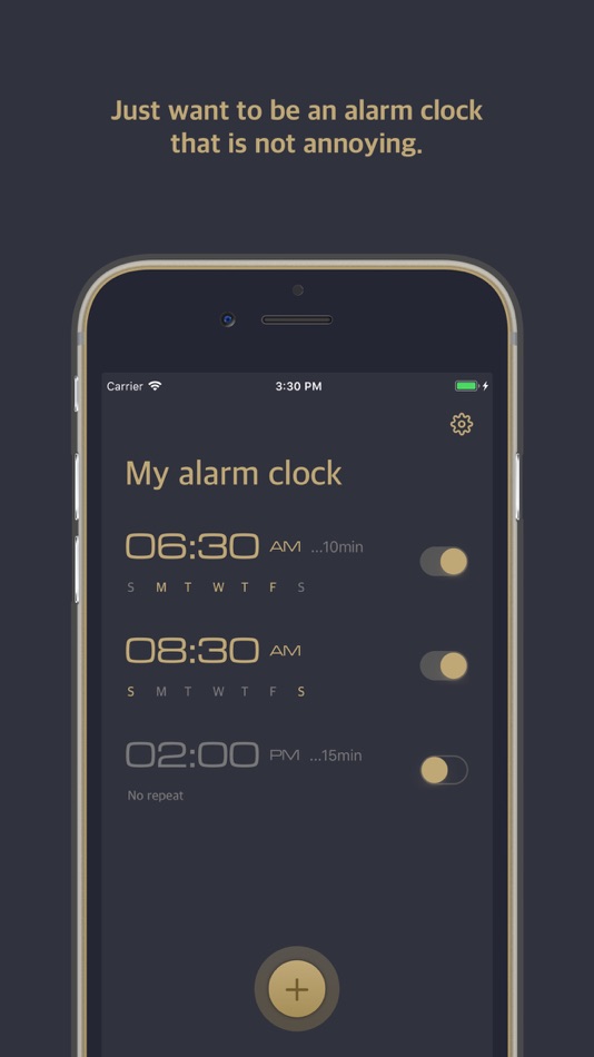 #1. Alarmix - Wake up gently (iOS) Podle: 晓飞 何
