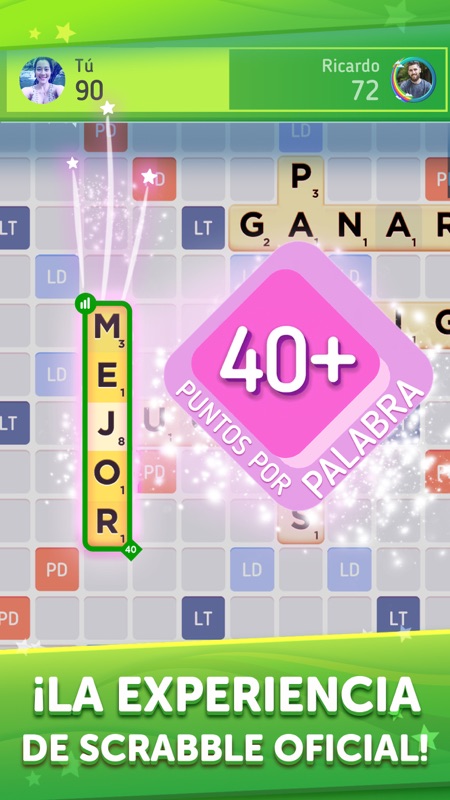 Scrabble® GO: Fiesta de Letras screenshot 2