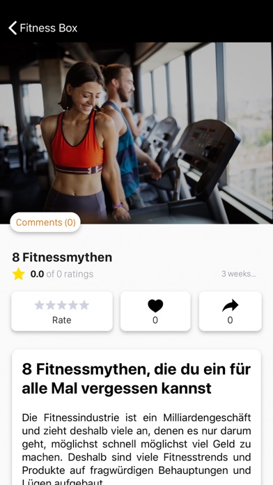 Screenshot #2 pour MY FITNESSBOX