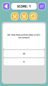 Chemistry Quiz - Game screenshot