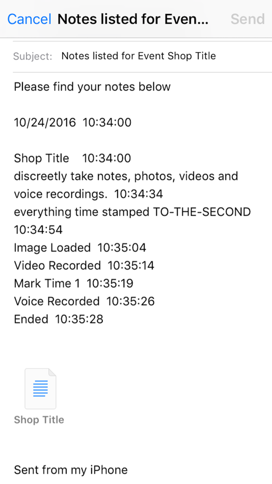 #3. Shop It Timer Notes (iOS) 由: Saketh Ashvapuram