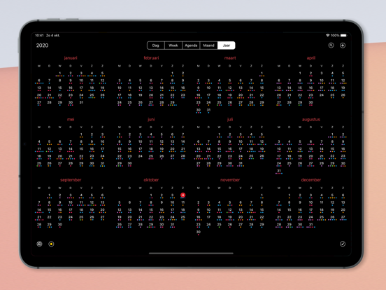 Calendar 366 Lite iPad app afbeelding 7