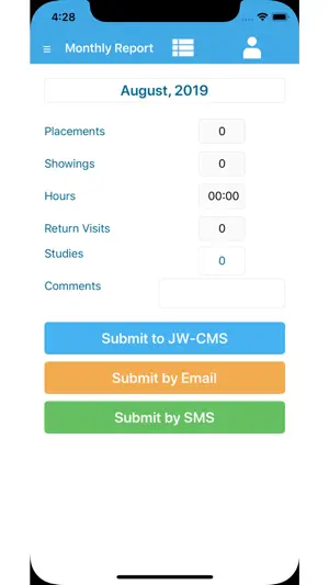 CmsApp screenshot 2