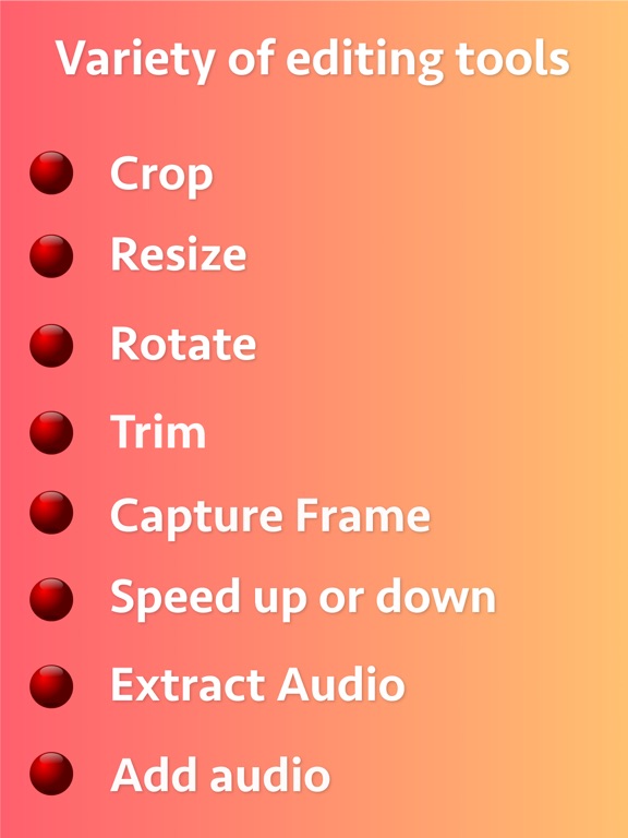 Ezy Video Editor: Trim & Crop iPad screenshot 10 - Photo & Video app