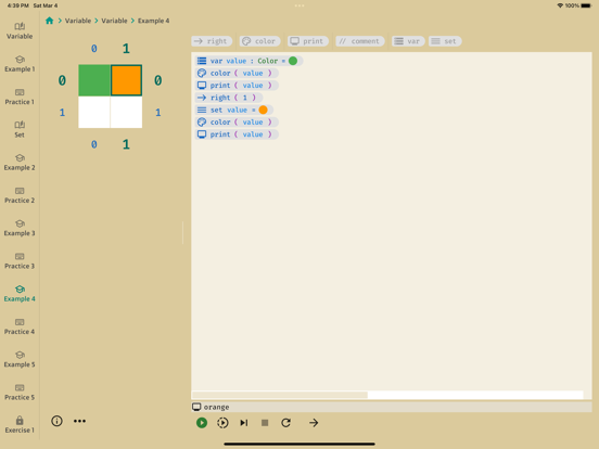 Coding Grid iPad screenshot