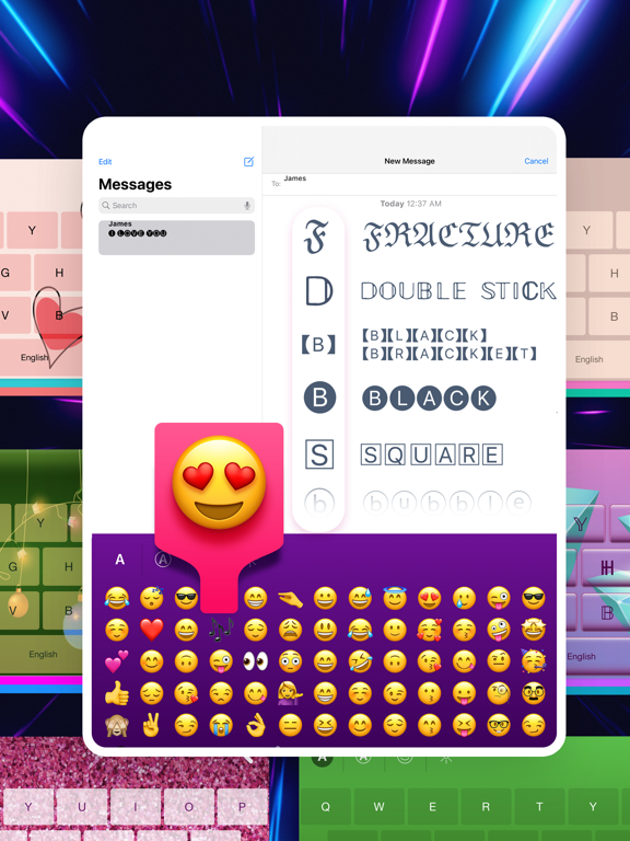 Screenshot #5 pour ASCII - Clavier Ecriture Texte