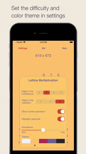 Lattice Multiplication screenshot 2