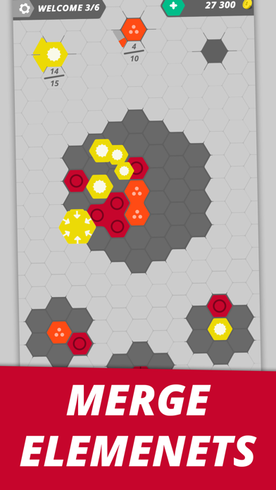 Screenshot #3 pour Hexme - Merge hexa blocks!