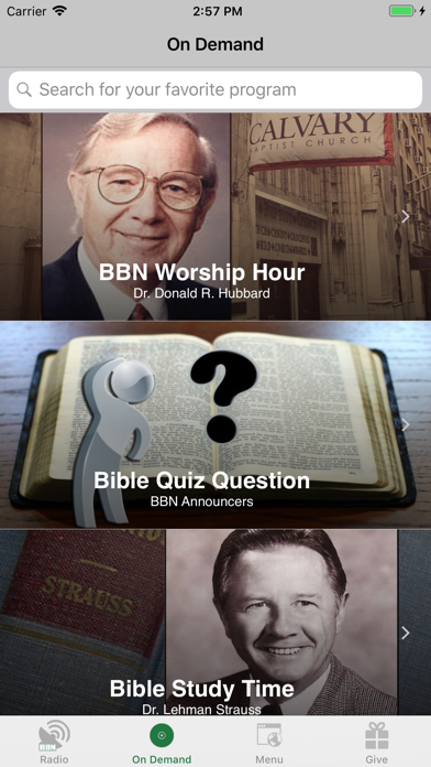 Screenshot #2 pour BBN - Christian Radio