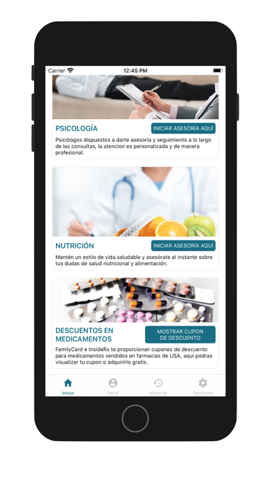 FamilyCard Health Screenshot