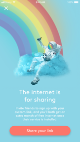 Starry Internet screenshot