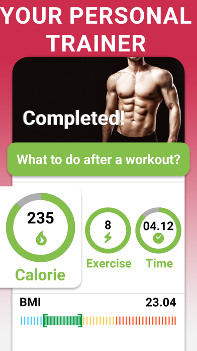 No Equipment Home Workout Screenshot