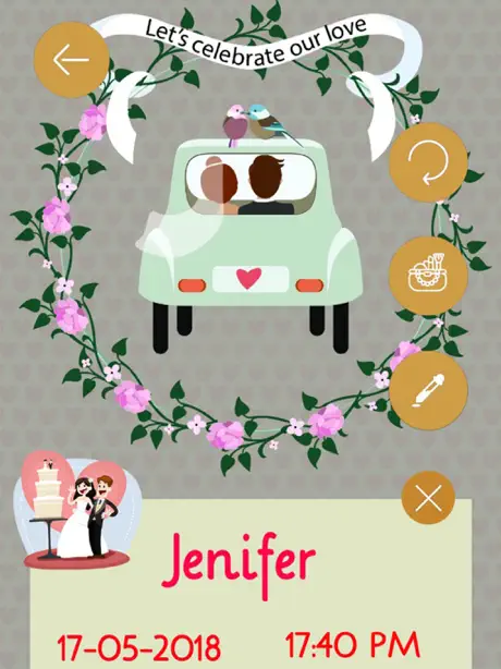 Wedding Bliss Invitation Cards