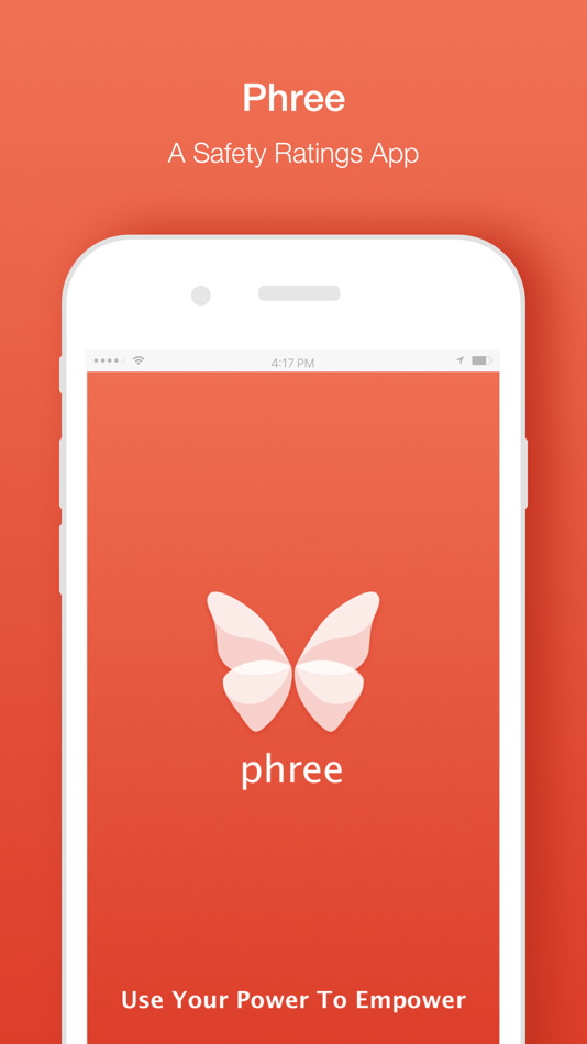 #1. Phree: A Safety Ratings App (iOS) 由: Madhurita Anand