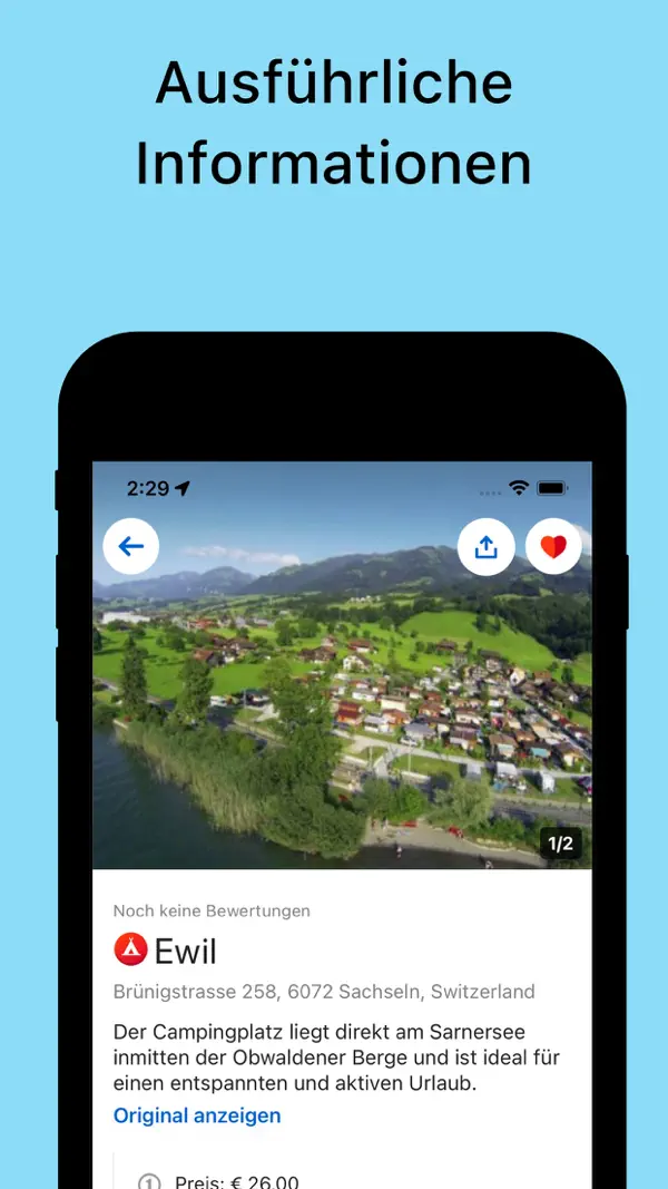 Campy. Camping Car Stellplatz Screenshot 7