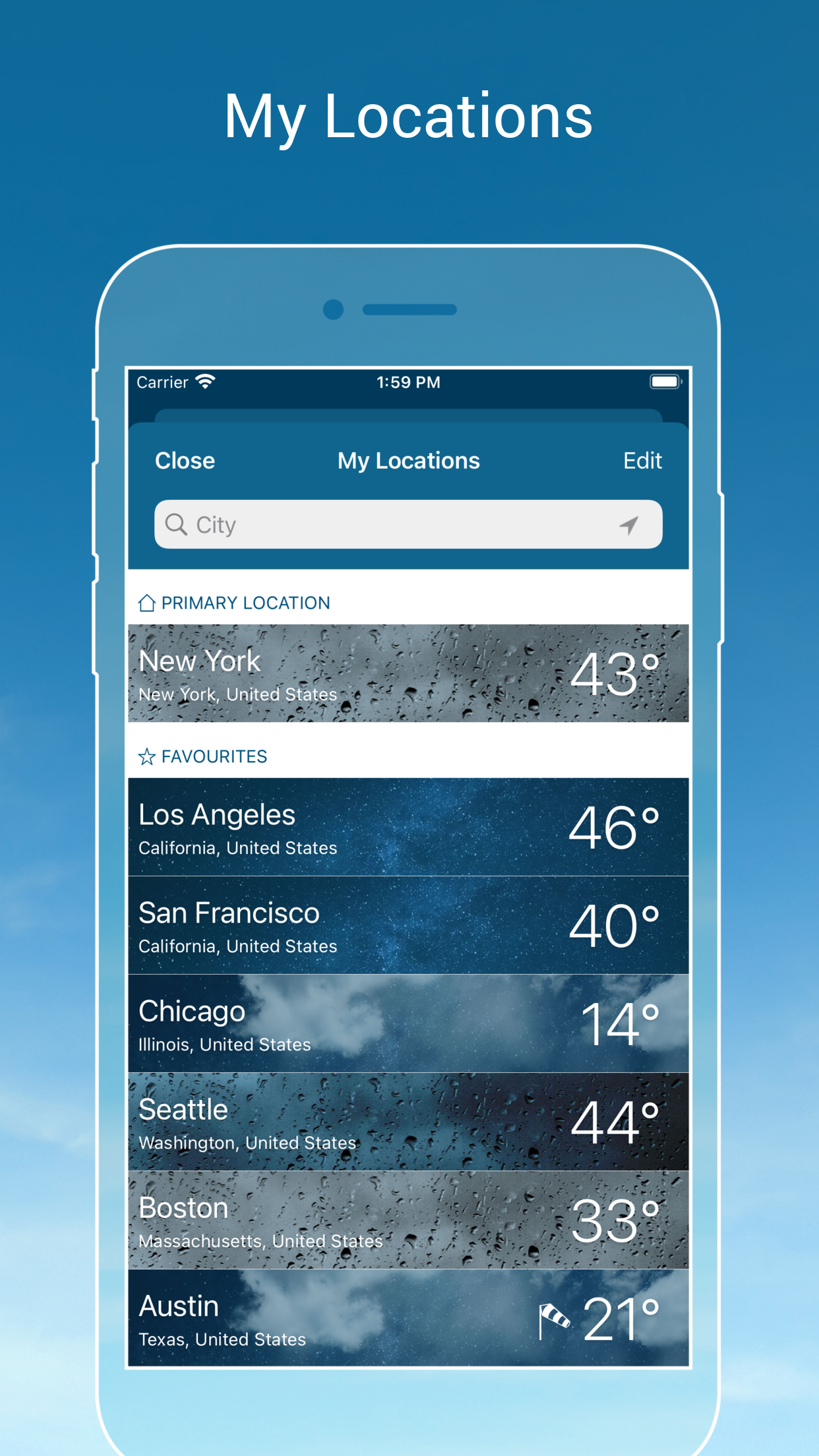 Weather & Radar - Storm alerts screenshot 6