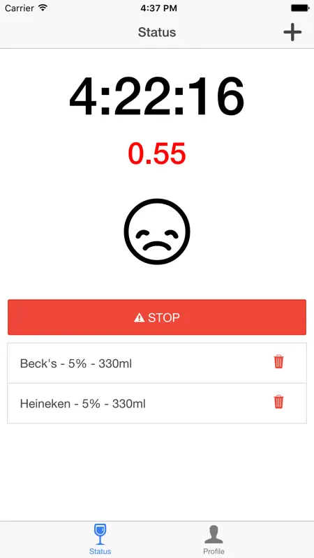 Alcohol Timer - In Real Time screenshot 4 of 5