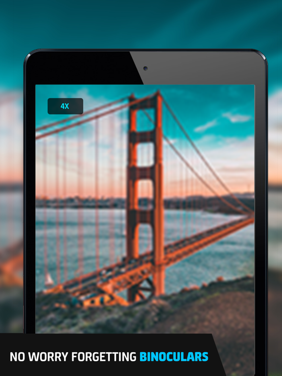 Binoculars Shoot Zoom Camera iPad screenshot 4 - Photo & Video app