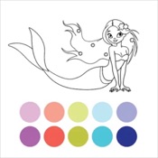 Mermaid Coloring