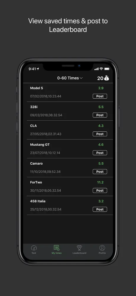 FastR - 0-60 Acceleration Test