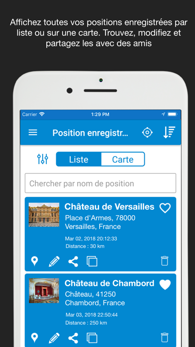 Screenshot #3 pour Enregistrer Position GPS