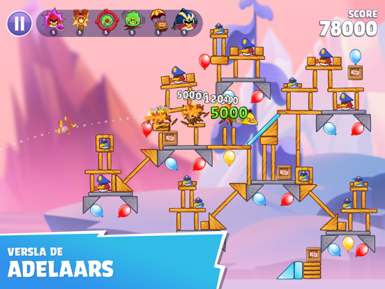 Angry Birds Reloaded iPad app afbeelding 4