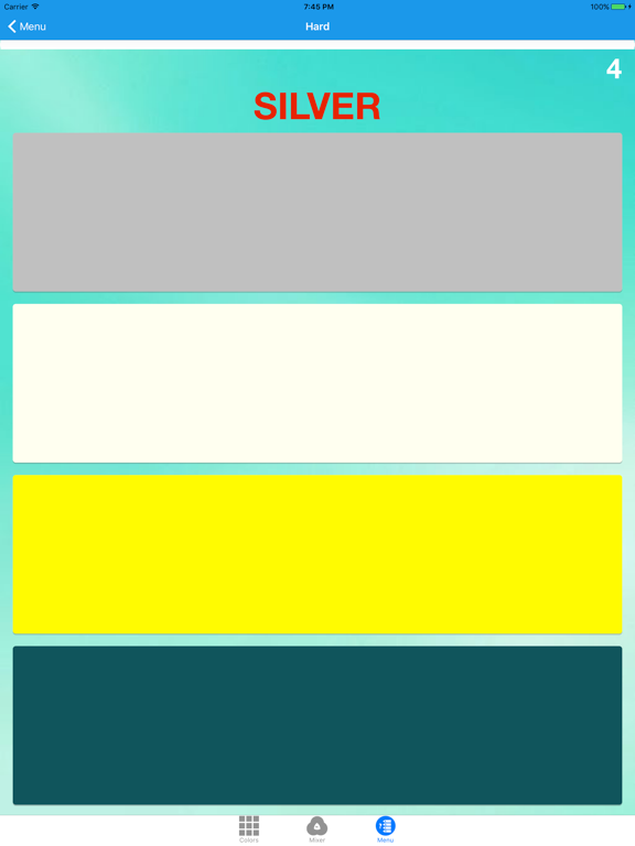 Learn Colors & Color Games iPad screenshot