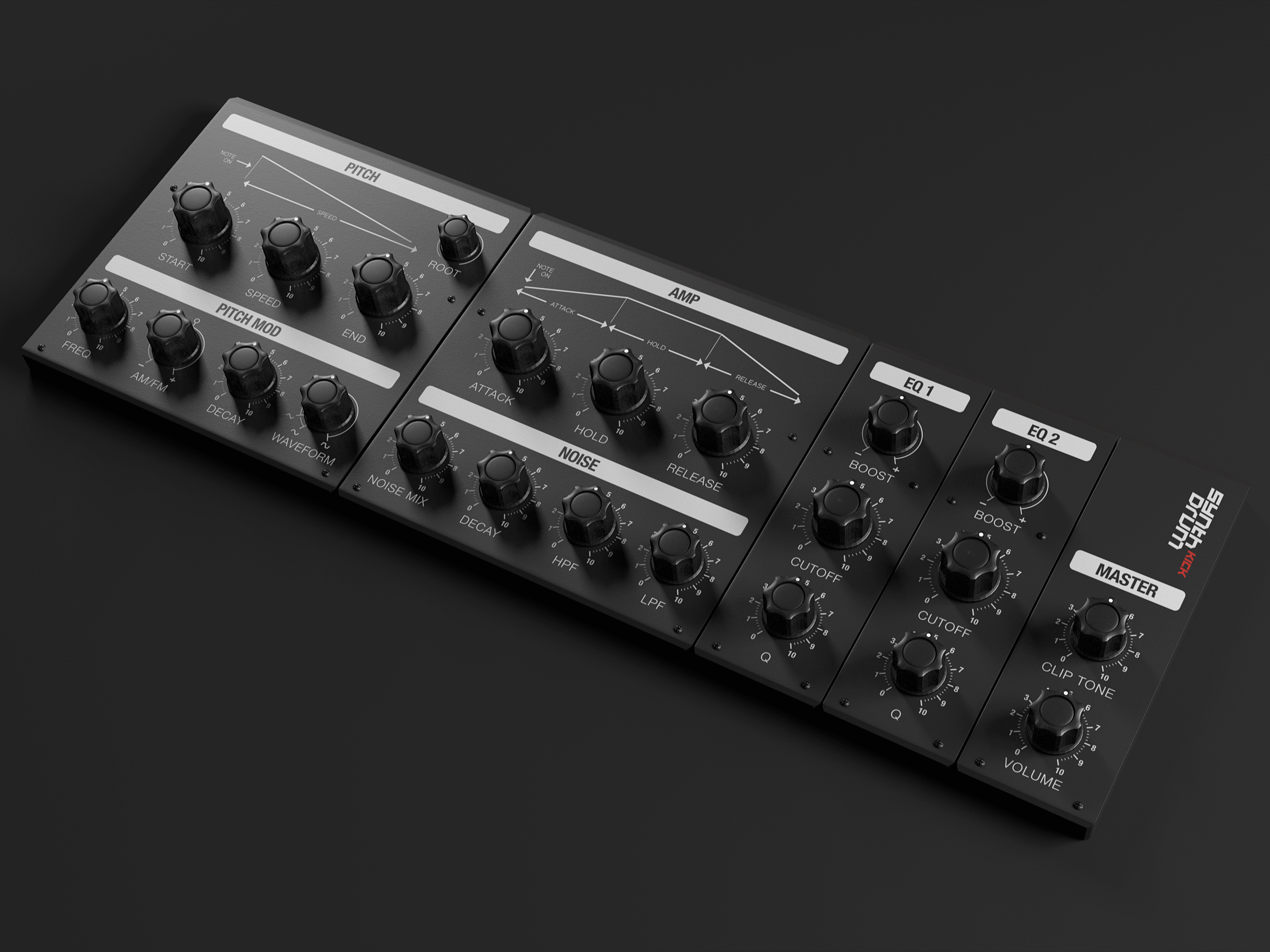 SynthDrum Kick