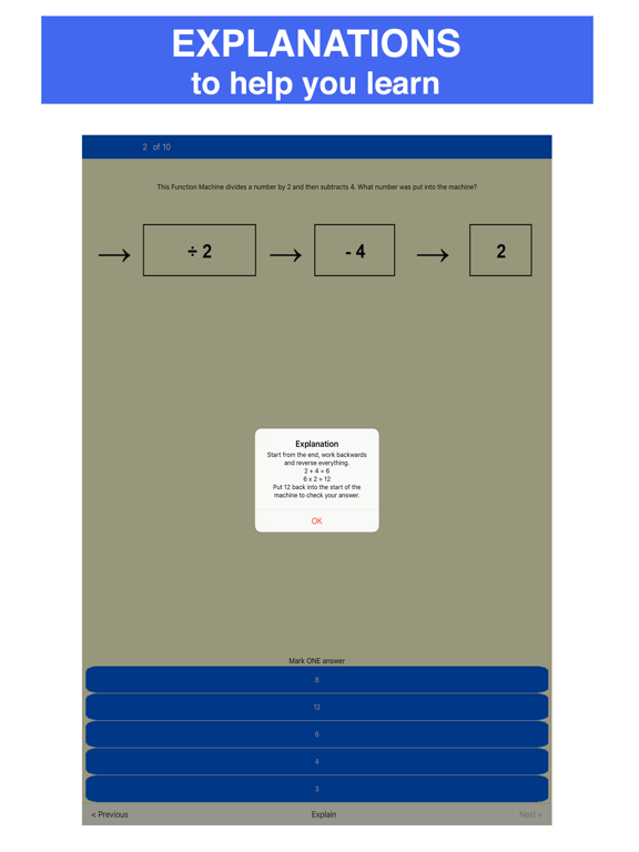 Screenshot #6 pour 11+ Plus Maths