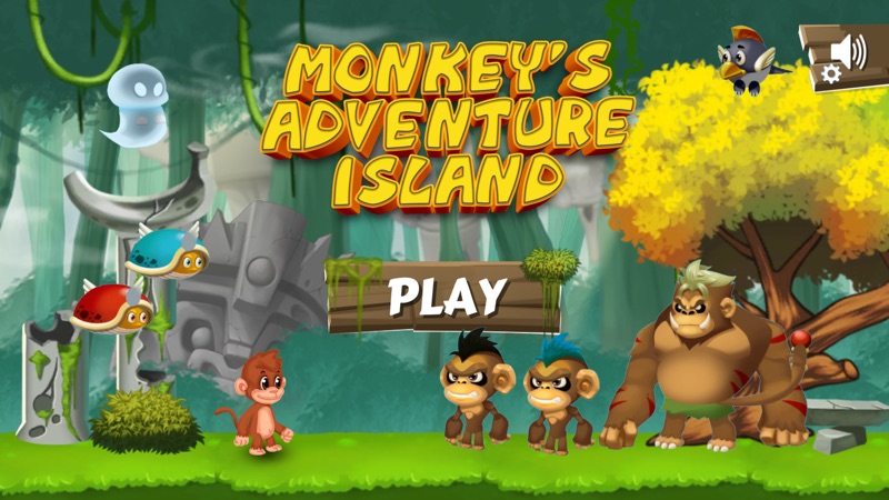 Monkey's Adventure Island screenshot 1