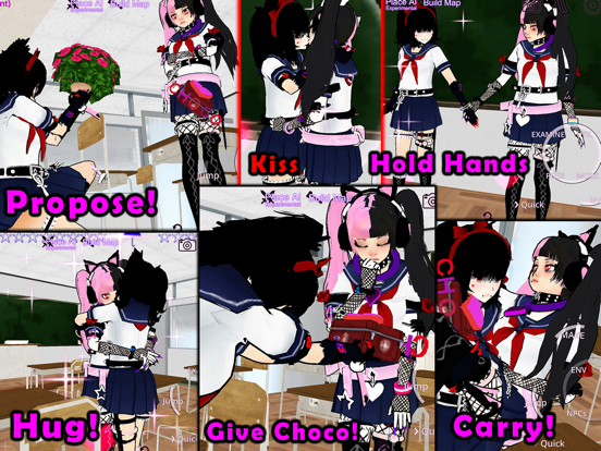 Screenshot #6 pour Yandere Schoolgirls Online