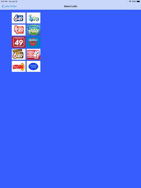 Screenshot #6 pour LottoPicker
