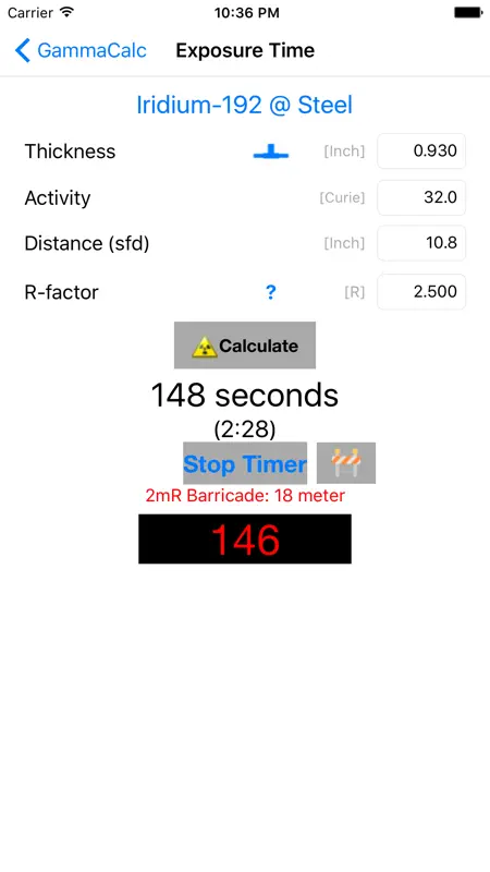 Gamma Calculator Pro screenshot 2 of 5